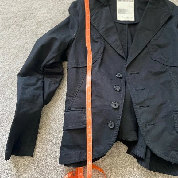 JNBY Black Bow tie Slim-Fit Blazer Brand New, Perfect for Work or Events, Size M - Picture 6 of 6